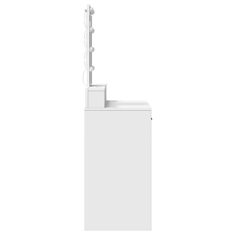 Masă de Machiaj Alb 100 x 41 x 140 cm Lemn prelucrat