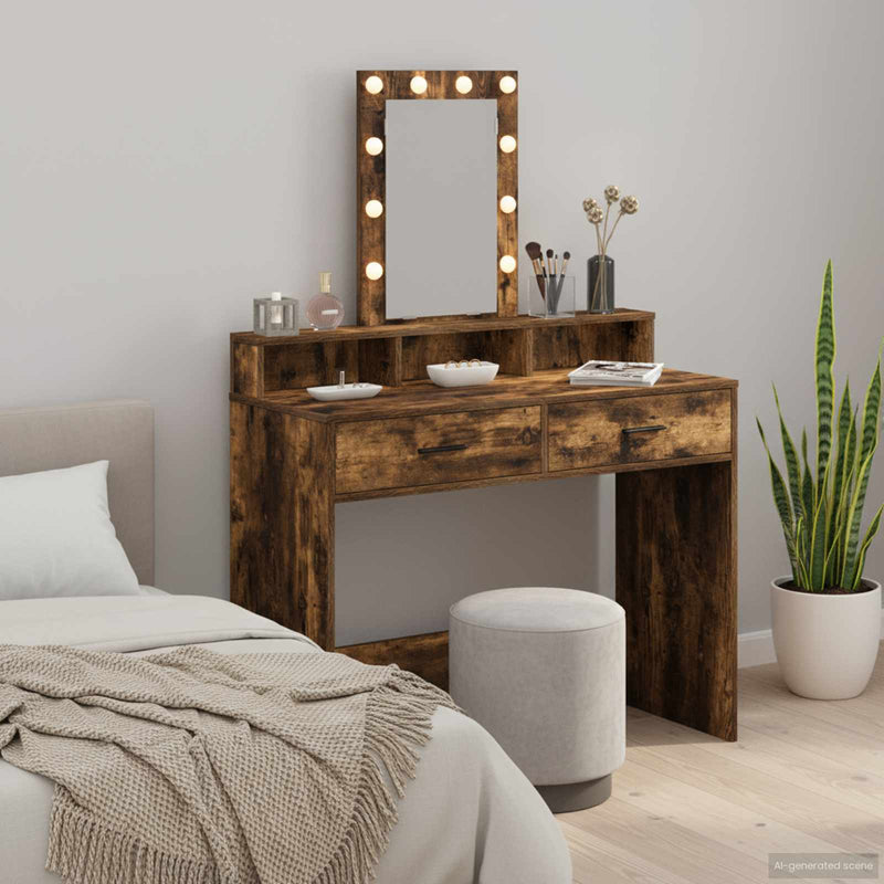 Masă de Machiaj Maro 100 x 41 x 140 cm Lemn prelucrat