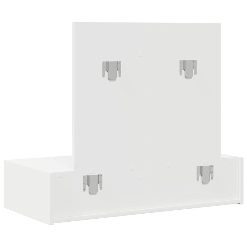 Masă de Machiaj Alb 83 x 40 x 70 cm Lemn prelucrat