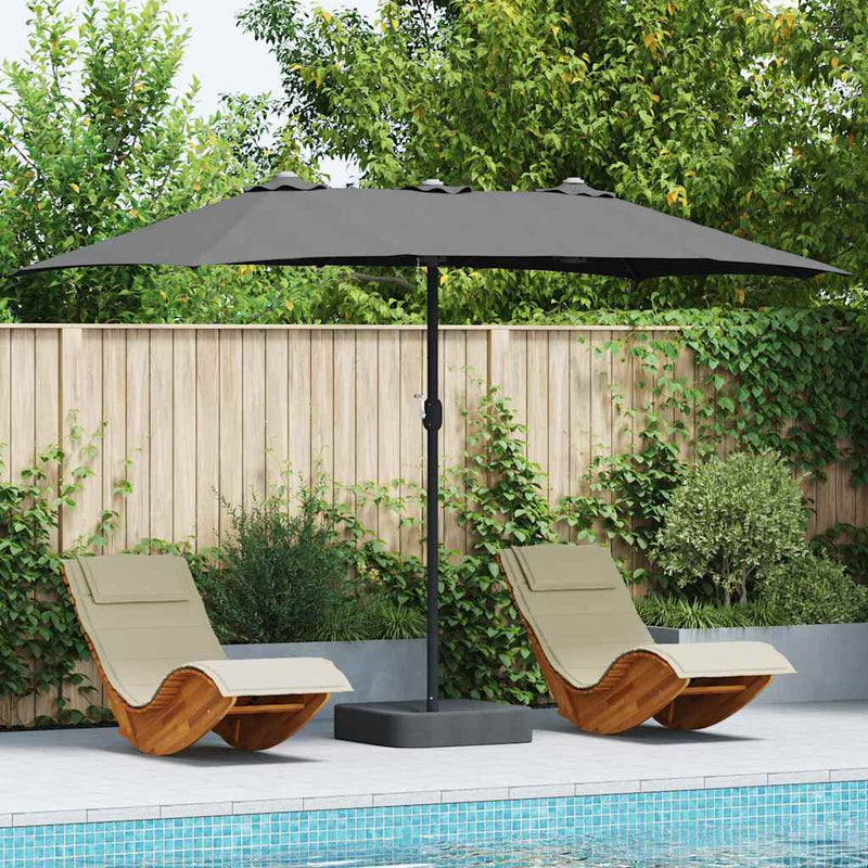 Parasol de Grădină Antracit 385 x 209 x 244 cm