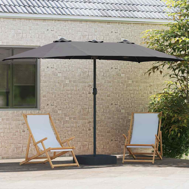 Parasol de Grădină Antracit 385 x 209 x 244 cm