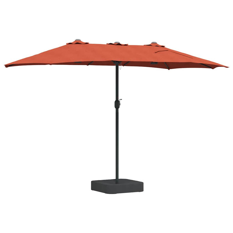 Parasol de Grădină Terracota 385 x 209 x 244 cm