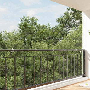 Plasă pentru pisici transparentă, 12 x 3 m, nailon