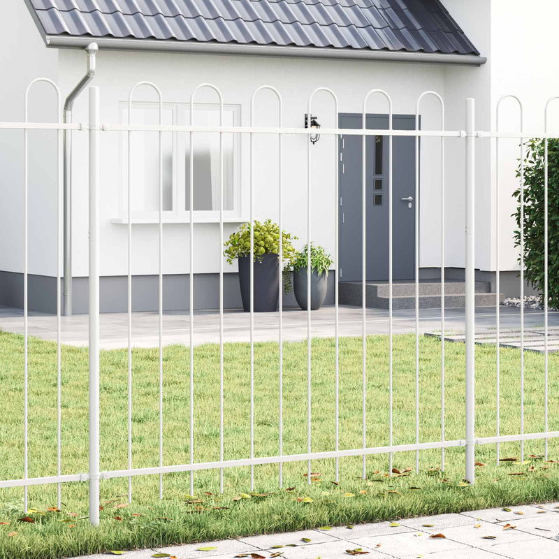 Gard de Grădină BOXTEL 2 buc. 3,4 x 1 m Gri