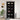 Dulap pentru pantofi 80 x 35.5 x 180 cm Lemn prelucrat Negru