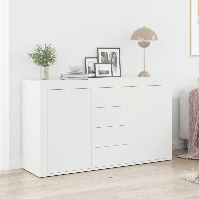 Bufet Alb 120 x 36 x 69 cm Lemn prelucrat