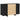 Bufet Negru 120 x 41 x 75 cm Lemn prelucrat