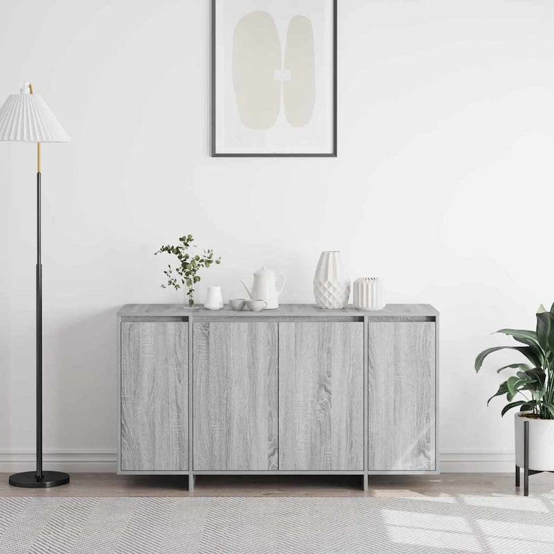 Bufet Gri Sonoma 120 x 41 x 75 cm Lemn prelucrat