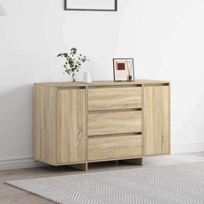 Bufet Stejar Sonoma 120 x 41 x 75 cm Lemn prelucrat