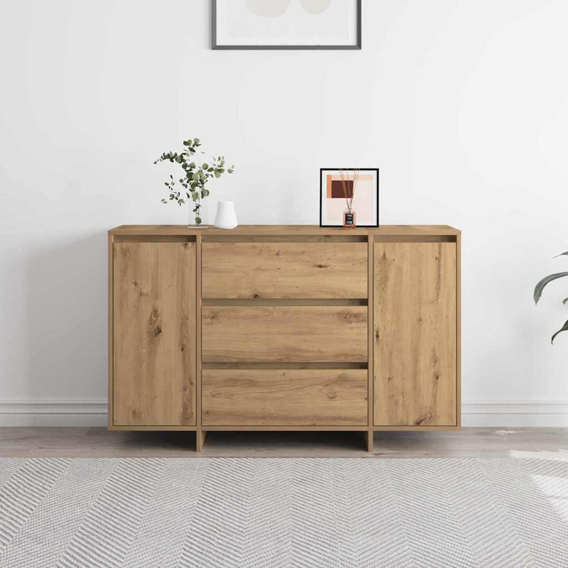 Bufet Stejar Artizanal 120 x 41 x 75 cm Lemn prelucrat