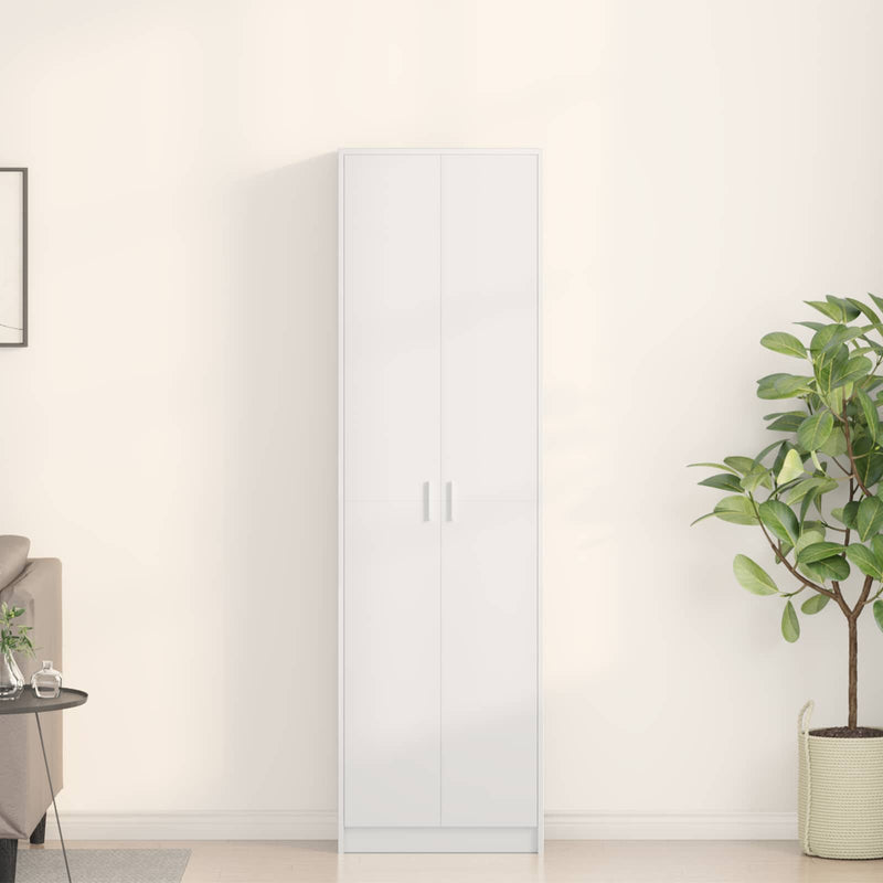 Dulap Alb 55 x 25 x 189 cm Lemn prelucrat