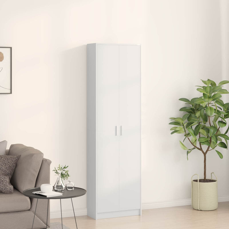 Dulap Alb 55 x 25 x 189 cm Lemn prelucrat