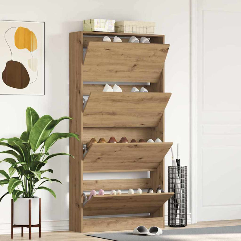 Dulap pentru pantofi 80 x 21 x 163,5 cm Lemn prelucrat