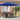 Parasol Roma albastru 286 x 284 x 265 cm Aluminiu și poliester