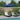Parasol Roma albastru 286 x 284 x 270 cm Aluminiu și poliester
