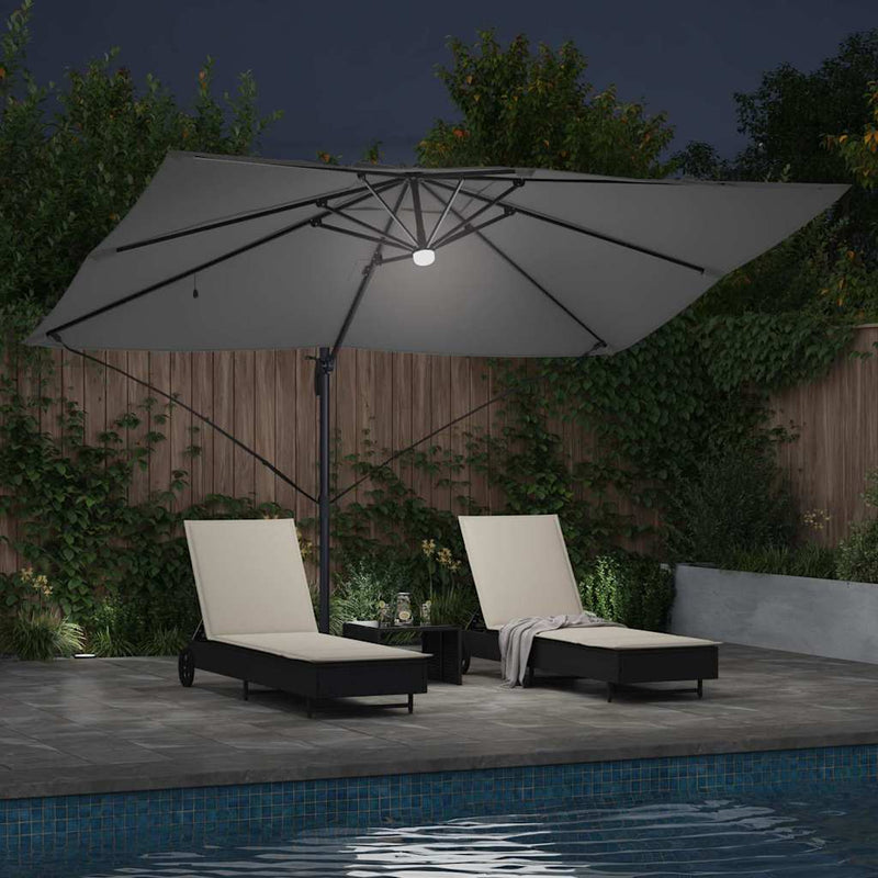 Umbrelă de soare Antracit 351 x 250 x 253 cm