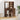 Masă de Machiaj 2 buc. Maro 50 x 41 x 135 cm Lemn prelucrat