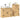Set mobilier de baie „Corona”, 2 piese, lemn masiv de pin