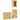 Set mobilier de baie „Corona”, 3 piese, lemn masiv de pin
