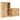 Set mobilier de baie „Corona”, 2 piese, lemn masiv de pin