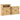 Set mobilier de baie „Corona”, 2 piese, lemn masiv de pin