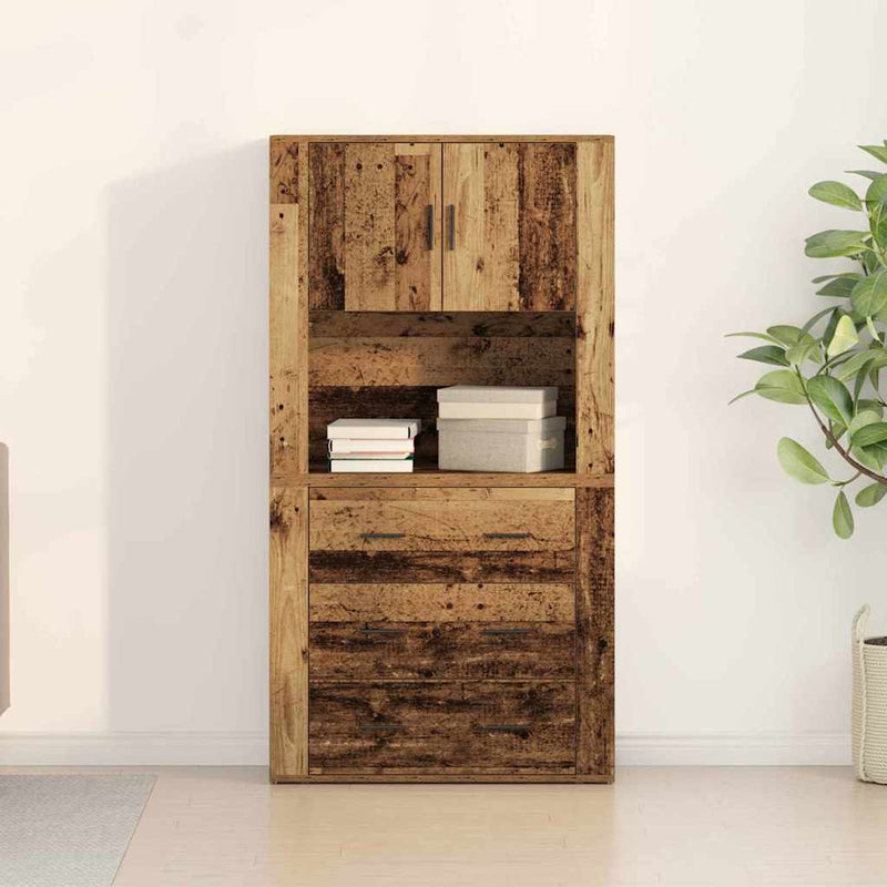 Bufet Lemn vechi 80 x 33 x 150 cm Lemn prelucrat