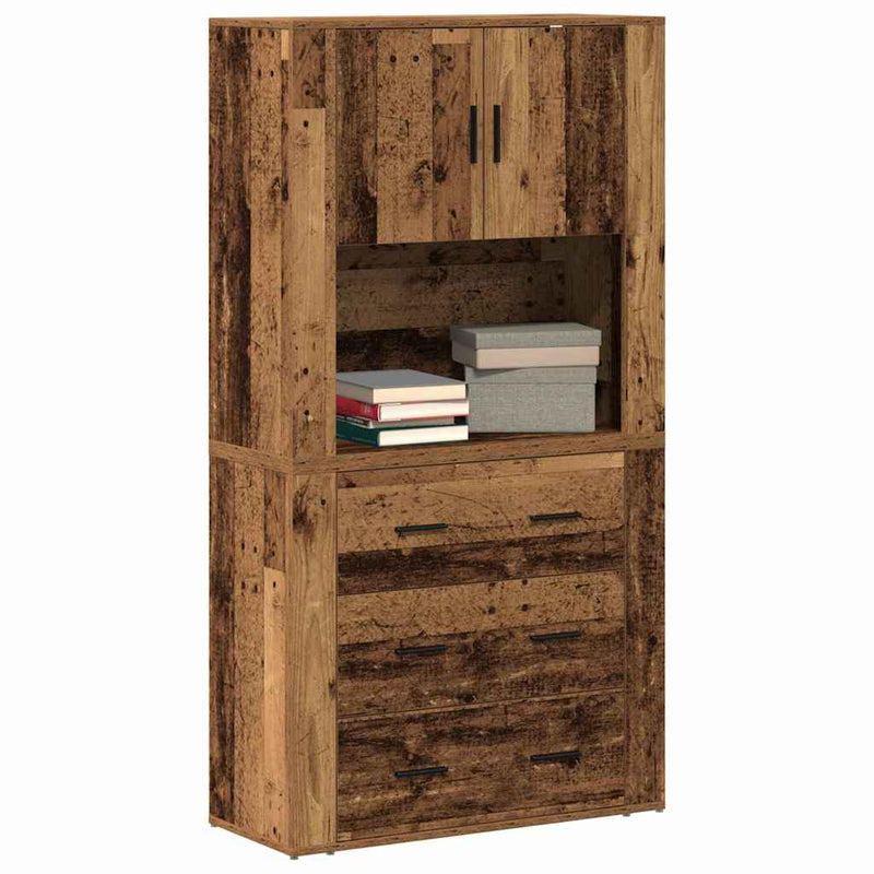 Bufet Lemn vechi 80 x 33 x 150 cm Lemn prelucrat