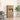 Bufet Stejar Artizanal 80 x 33 x 150 cm Lemn prelucrat