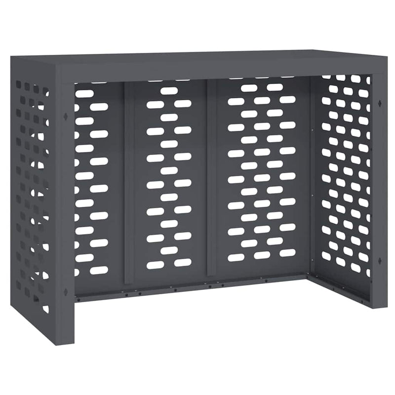 Husă pentru aer condiționat Antracit 110 x 50 x 80 cm Oțel