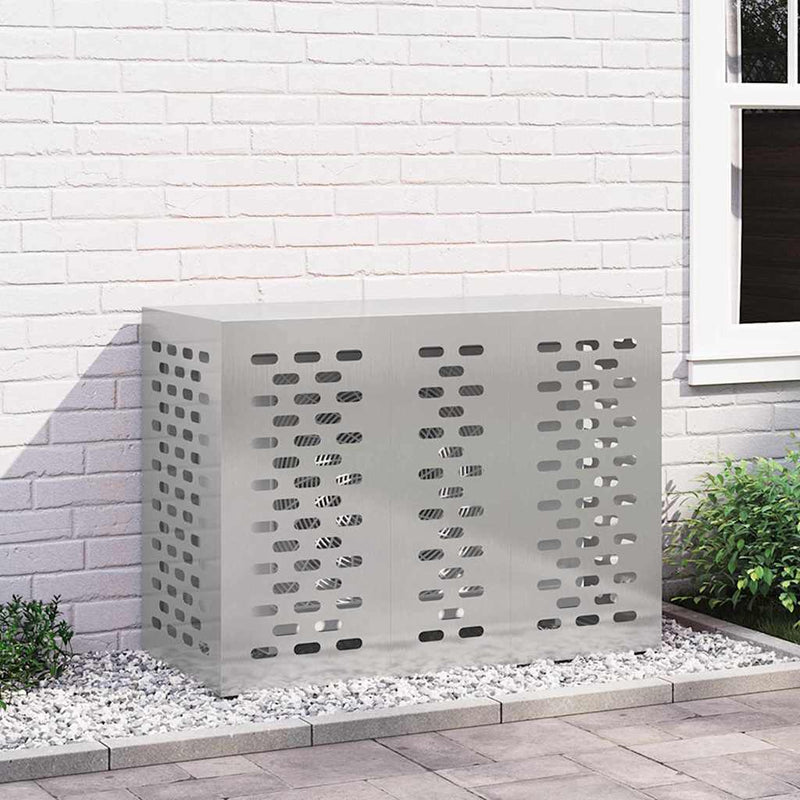Husă pentru aer condiționat Argintiu 110 x 50 x 80 cm