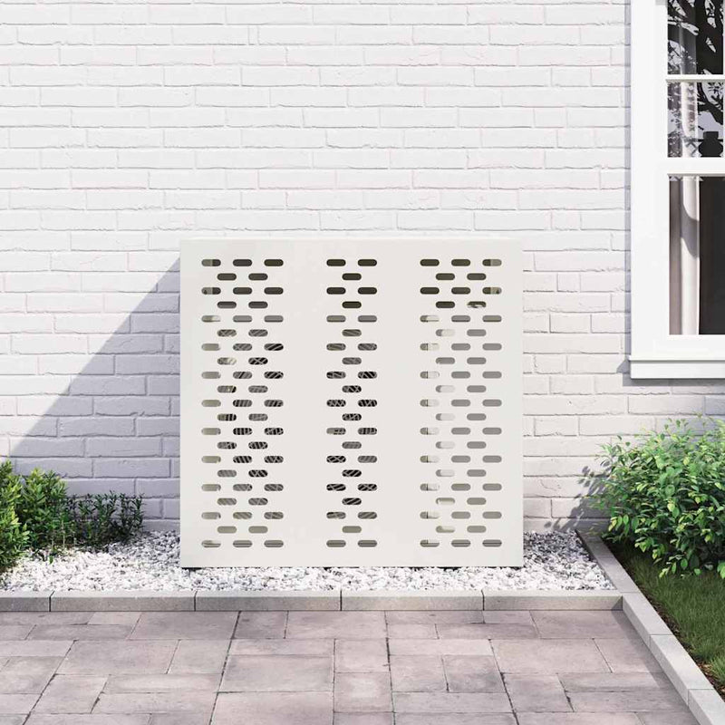 Husă pentru aer condiționat Alb 110 x 50 x 105 cm