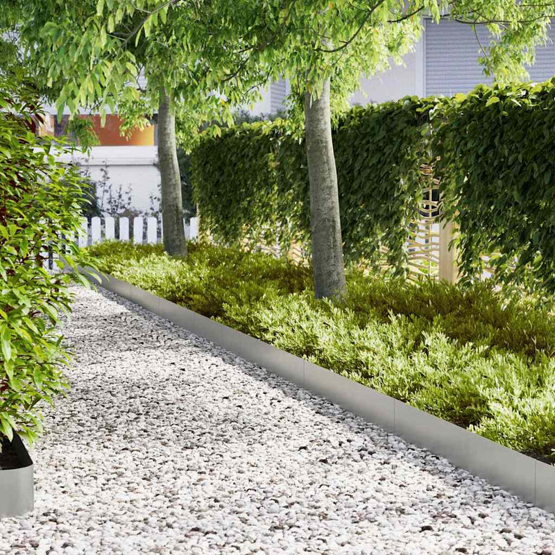 Margine pentru gazon 30 buc. 100 x 0.05 x 20 cm Oțel Galvanizat