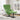 Scaun Egg cu Taburet Verde deschis Catifea