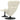 Scaun Egg cu Taburet Crem Catifea