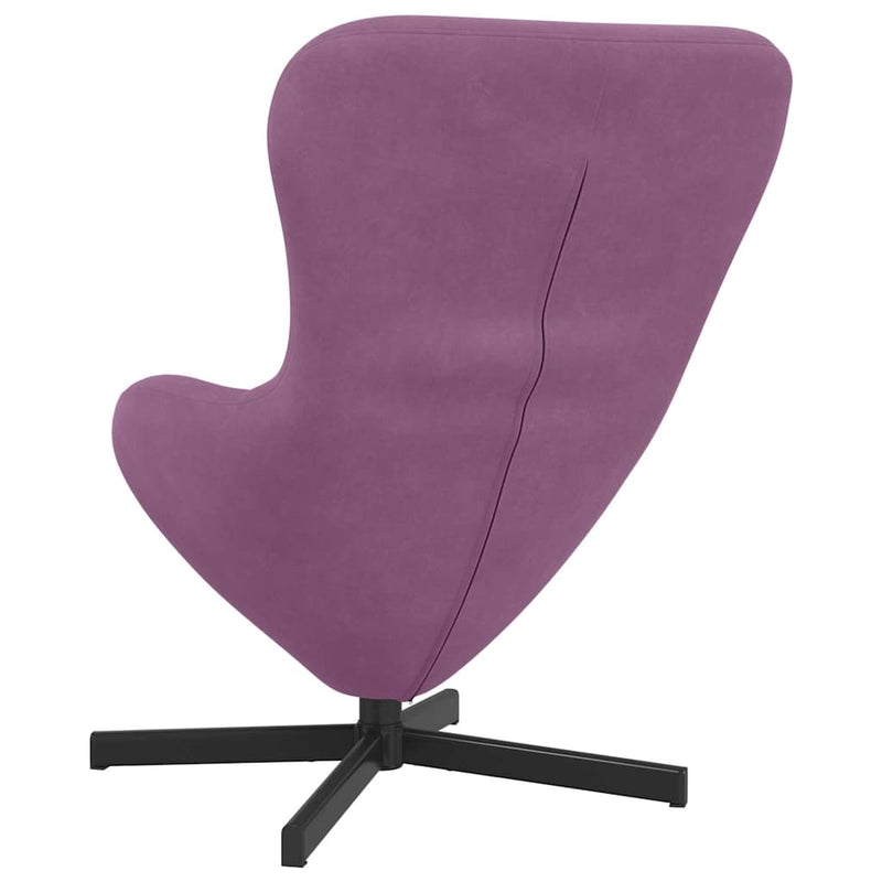 Fotoliu ou Violet 63 x 73 x 90 cm Catifea