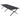 Pat pliabil pentru camping Manual 2 buc. Negru 210 x 80 x 46 cm
