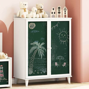 Depozitare creativă pentru copii ROROS Alb 80 x 40 x 110 cm
