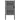Poarta de gradina incuiata neagra 100x150 cm aluminiu