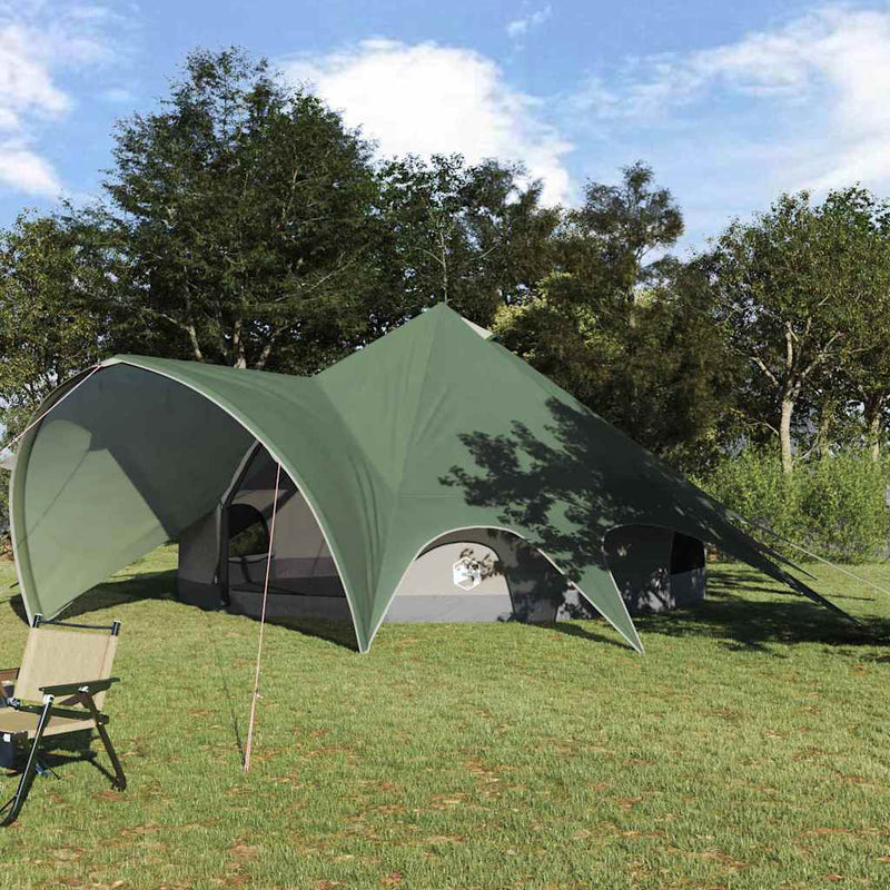 Cort Teepee pentru 7 persoane 7 persoană Verde și gri