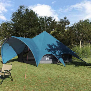 Cort Teepee pentru 7 persoane 7 persoană Albastru și Gri