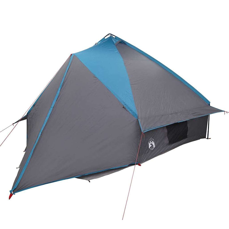 Cort Teepee pentru 10 Persoane 10 persoană Albastru și Gri
