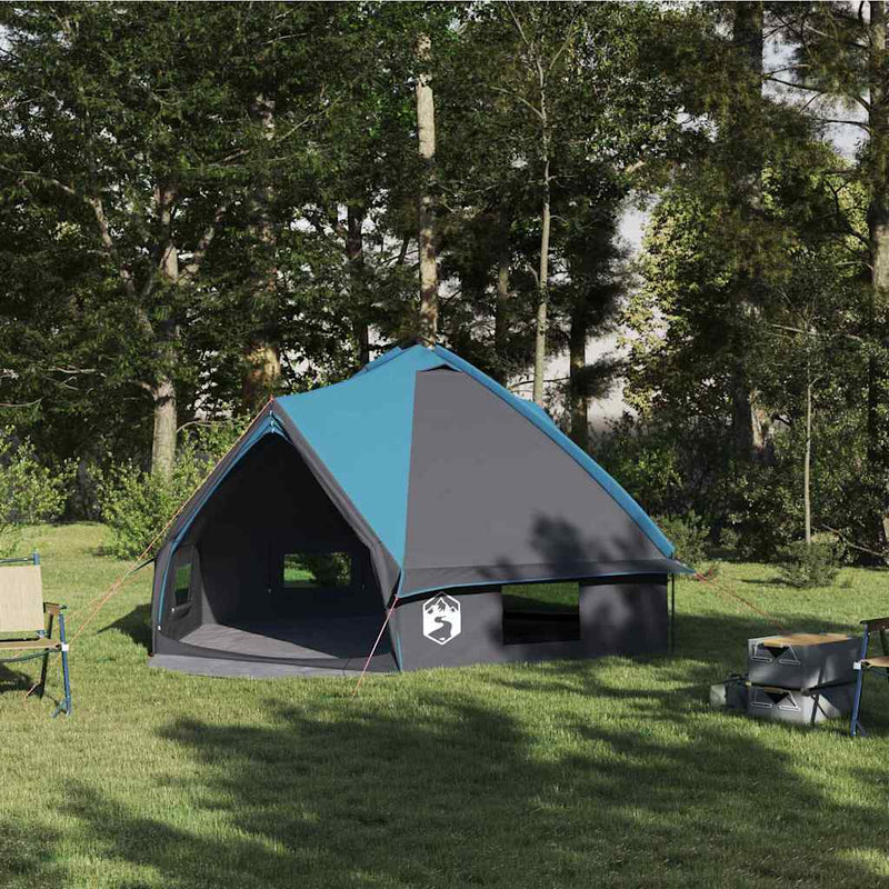 Cort Teepee pentru 6 persoane 6 persoană Albastru și Gri