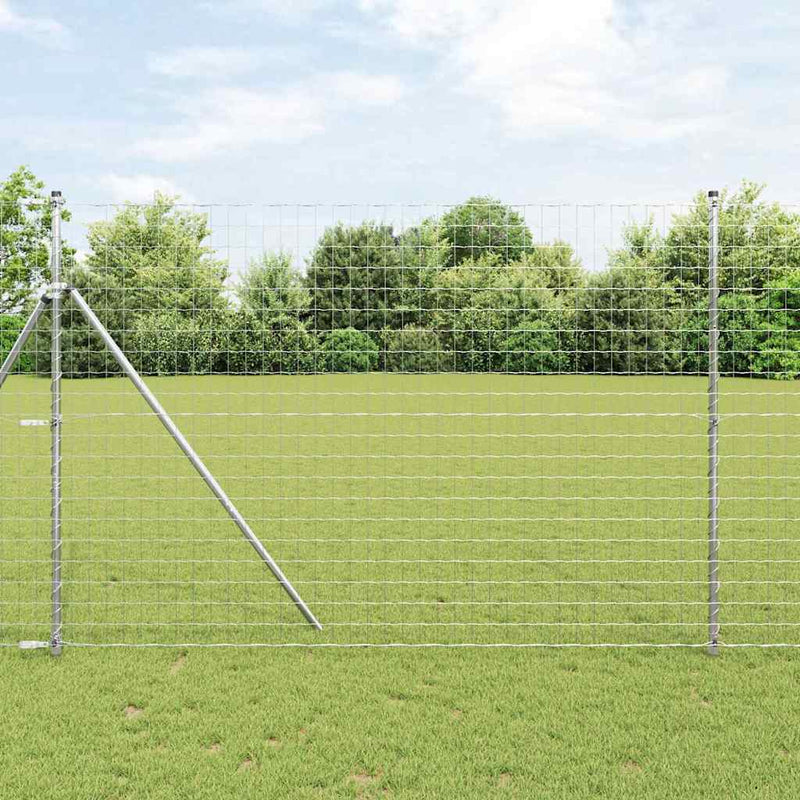 Gard Euro 1,5 x 10 m Fier acoperit cu PVC