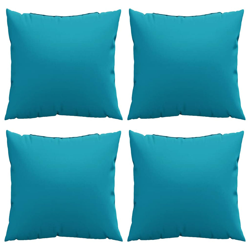 Perne canapea 4 buc. albastru 60x60 cm material textil