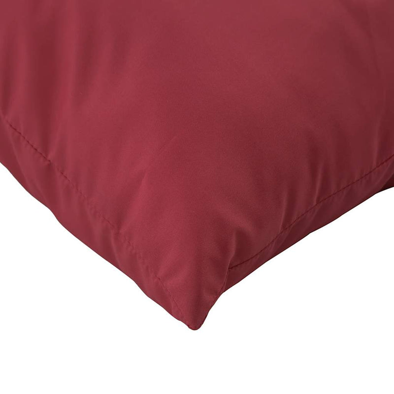Perne canapea 4 buc. roșu vin 60x60 cm, material textil