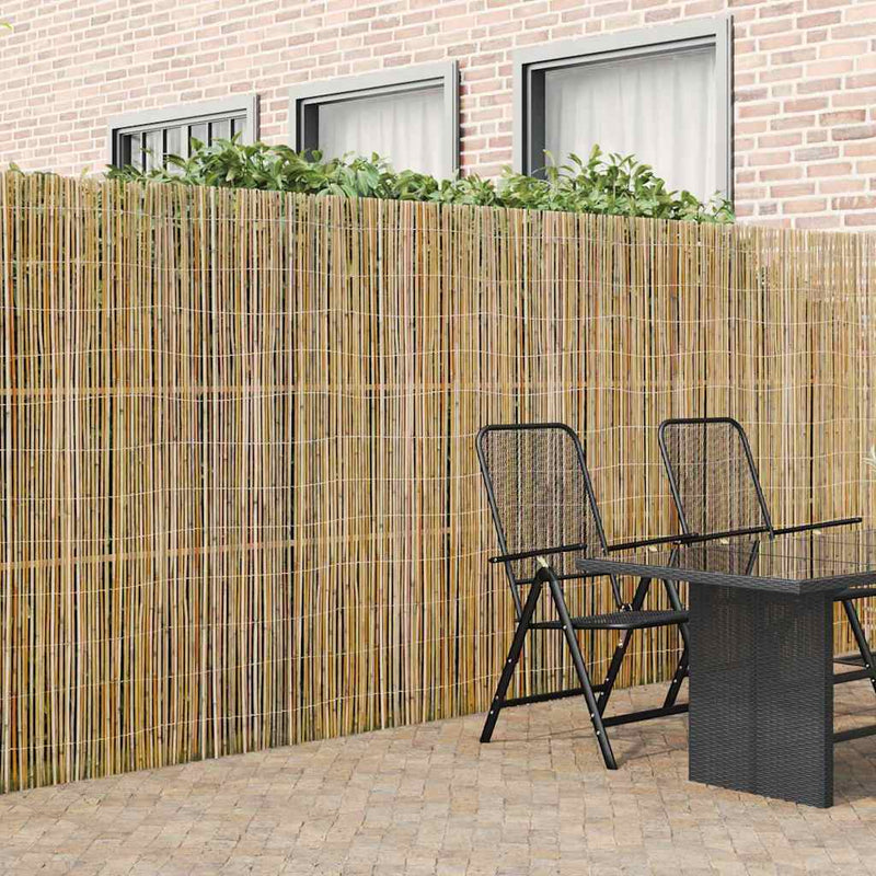 Gard din bambus 500 x 180 cm Bambus natural