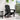 Scaun Adirondack Negru HDPE