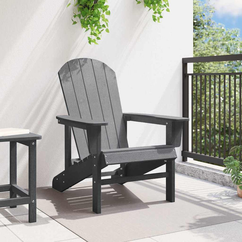 Scaun Adirondack Gri deschis HDPE