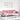 Canapea pentru living Roz 250 x 77 x 76 cm