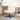 Scaun pivotant Crem 63 x 75 x 76 cm Piele de Oaie